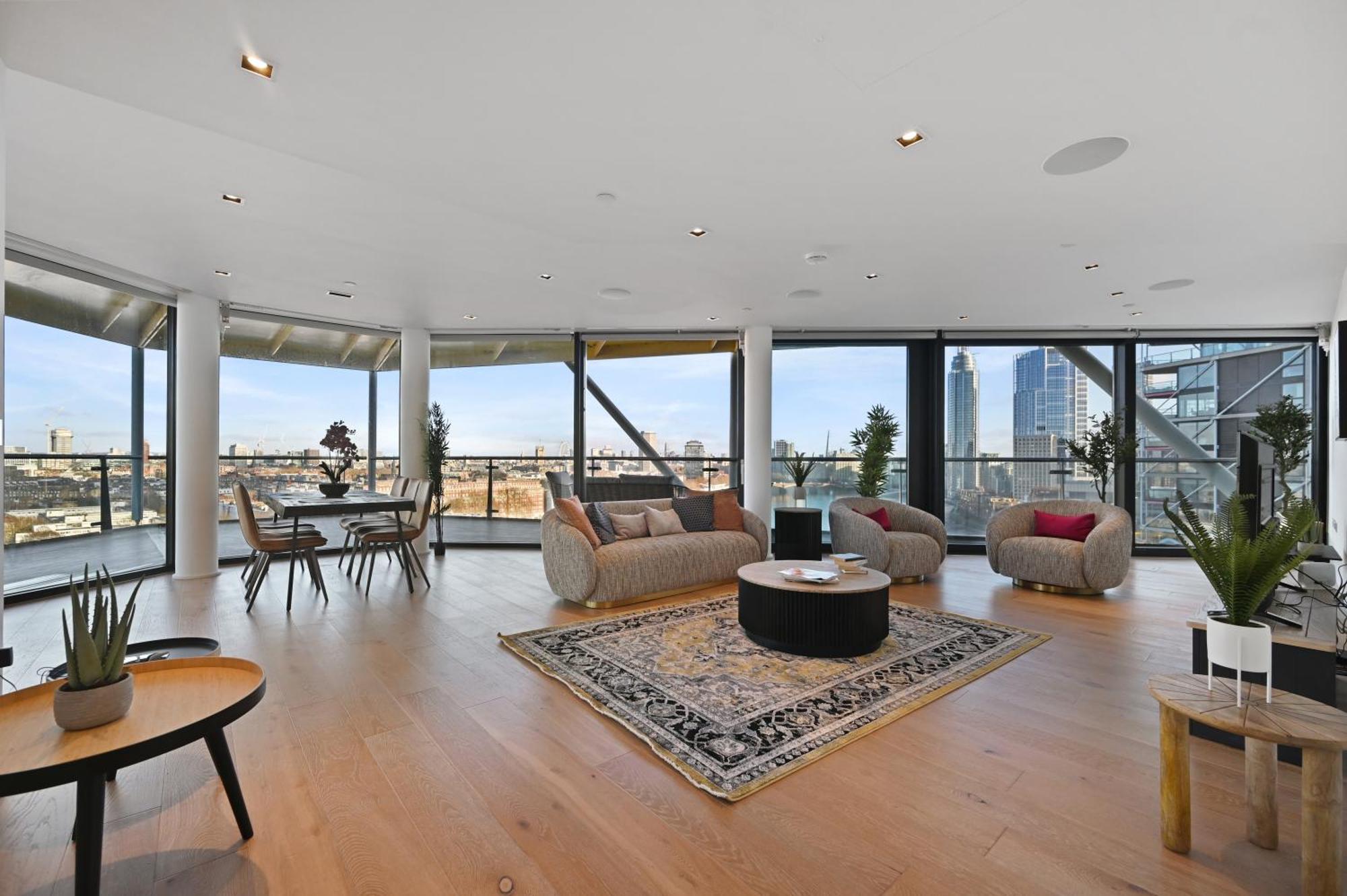 Riverlight Nine Elms Battersea Power Station Лондон Екстериор снимка