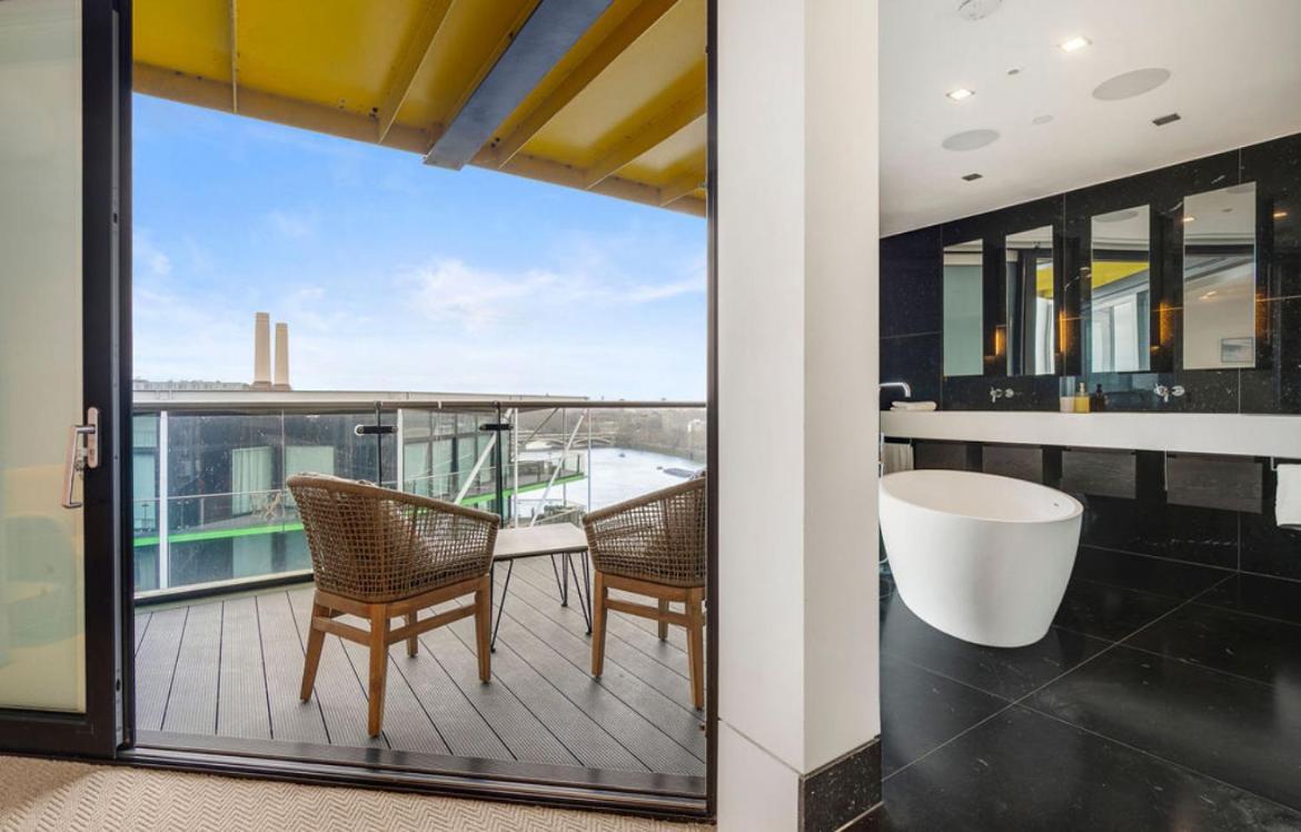 Riverlight Nine Elms Battersea Power Station Лондон Екстериор снимка